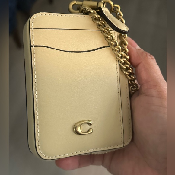 Coach Essential Chain Card Case - Picture 8 of 13